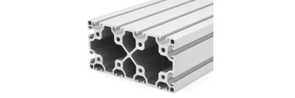 Aluminum profile 80x160L I-type groove 8