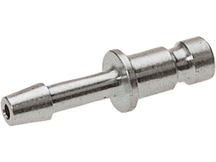 Stecktülle für Kupplungsdosen KKS-N-03-A-MSV-200-027 - aus Messing vernickelt mit Schlauchanschluss Nennweite 2,7