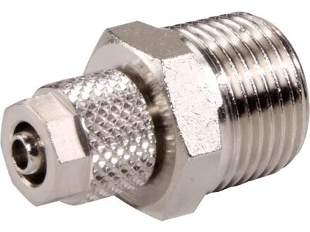 Quick connector, straight SVS-MCK-R1 / 8a-10/8-MSV-S-M / A