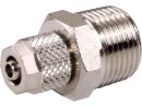 Quick connector, straight SVS-MCK-R1 / 4a-6/4-MSV-S-M / A