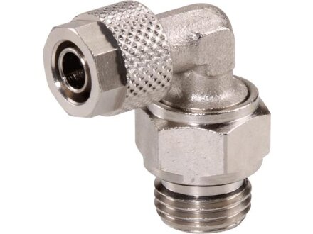 Conector rápido acodado SVS-MGCKO-G1 / 8a-6/4-MSV-SBR-M / A