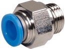 Male Connector, hose 6mm, threaded M5a,...