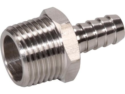 Screw-in hose, conical VSSRT-R1 / 4A-8-1.4404 OK MA1523