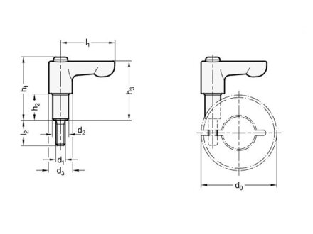 tornillo allen para kart M6 Largo 10 mm