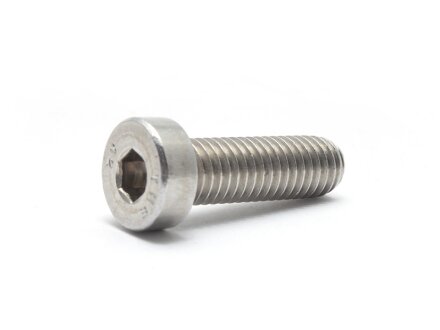 DIN 7984 cylinder head screw with hexagon socket and low head, stainless steel A2, M4x30