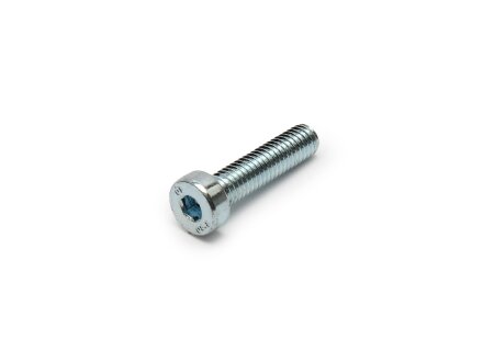 DIN 7984 cylinder head screw with hexagon socket and low head, 8.8, galvanized M8x30