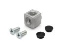 Cube connector 2D 20 B-type groove 6 incl. Fastening set...