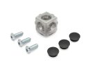 Cube Connector 3D 20 I-type groove 5 incl. Mounting kit...