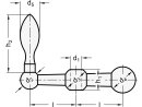 Kogelkruk (vorm F2) d1 = 8 mm / l = 34 mm
