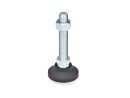 Leveling feet Adjusting spindle steel, galvanized /...