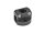 Fußklemmhalter, anodisé noir, alésage 15 mm