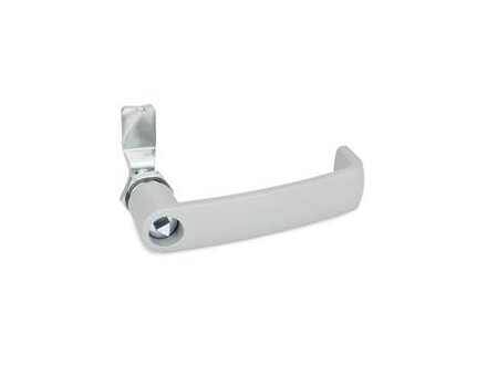 HANDLE LOCKING "TRIANGLE", SILVER HANDLE