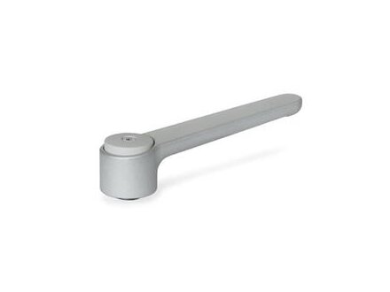 FLAT LEVER, SILVER STRUCTURAL MATT