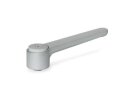 FLAT LEVER, SILVER STRUCTURAL MATT