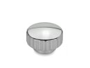 Stainless steel knurled nut, design selectable