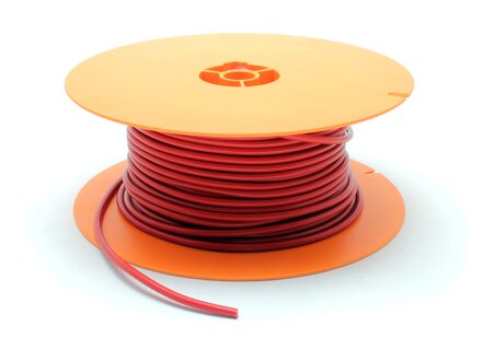 Cable LiFY, rojo, 1.5qmm, anillo, longitud 1 metro