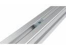 T-moer, 10,8 x 4,1 mm, draaibaar, sleuf 8, geleidingsband, M6, L = 20 mm, veerplaat, staal, verzinkt