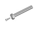 Threaded rod Eco, M12x70, wrench size 19, galvanized steel
