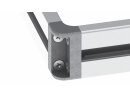 Frame corner connector 22 x 45 (set) slot 10, cast aluminium, incl. 4x screws
