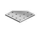 Connection plate, 79x79mm, with 12x bore ø5.5mm,...