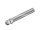 Threaded rod, with ball 22mm, M20x125, wrench size 22, stainless steel 1.4301 / 1.4305