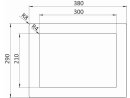 Ventana de suelo DIN A4 azul RAL 5017 | VPA 10 piezas