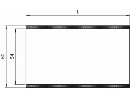 Porta etichette magnetiche - Taglia standard