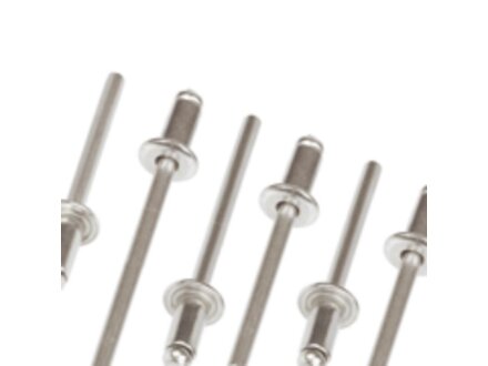 Rivets aveugles DIN 7337-A2 taille sélectionnable 3X8