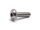 DIN 7380-2 truss-head screw with collar and hexagon socket, stainless steel A2, M3x10