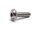 DIN 7380-2 truss-head screw with collar and hexagon socket, stainless steel A2, M6x14
