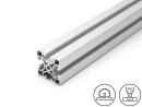 Profilo in alluminio 40x40E (eco) I tipo con scanalatura...