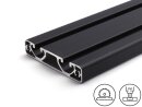 Aluminum Profile Black 80x16E (eco) I-Type Groove 8,...