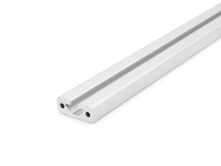 Profilo in alluminio 40x16 S asola tipo I 8 pesante argento  100mm