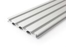 Aluminiumprofil 120X15 L B Typ Nut 8 leicht silber eloxiert Alu Profil - Standardlänge  1000mm