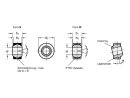 Spherical bearings, maintenance-free steel (size selected)
