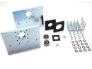 Plate set including bearings and small parts, motor mount...