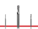 Single-tooth milling cutter Varius with left-hand twist - model selectable