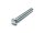 DIN 933 Hex head screw with thread to head, 8.8, zinc plated M8X70