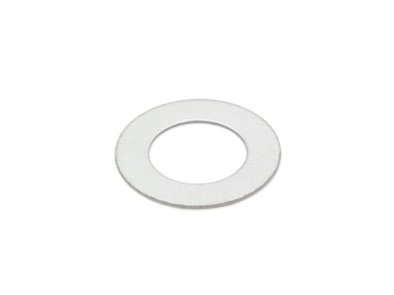 DIN 998 Shim, acier, blanc = 17 mm d / D = 24mm / H = 0,15 mm