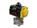 Pneumatic ball valve