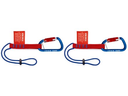 KNIPEX adapter key. with mat. carabiner (2x)