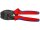 KNIPEX 97 52 34 SB PreciForce® Crimpzange mit Mehrkomponenten-Hüllen brüniert 220 mm (SB-Karte/Blister)