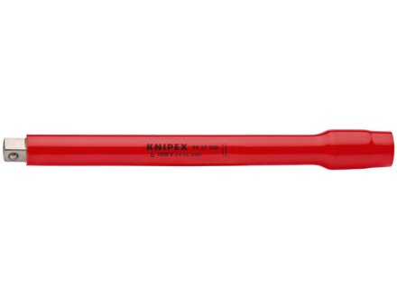 KNIPEX 98 35 250 Verlängerung mit Innen- / Außenvierkant 3/8" 250 mm