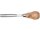 Chip carving chisel with pear handle - 4 mm (item no. 5619004)