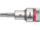 8740 C HF Zyklop bit socket with 1/2" drive with holding function, 6 x 60 mm