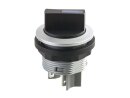 Silver selector switch with detent