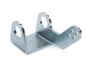 Steering knuckle right / 0° caster / 0° spread / 5mm steel, galvanized