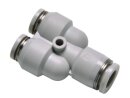 Fittings - GPYW10-8 Different diameter union Y fitting...