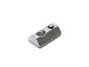 T slot nut with spring loaded ball - 13.5*7.2*22-M4 - Carbon steel - Zinc plated