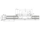 Lineaire wagen ARC 25 FS flensmodel, geselecteerde opties: SZC V1 P